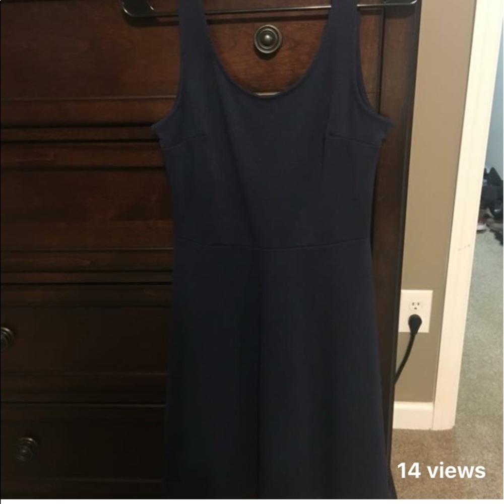Navy blue dress